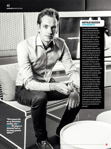 Co-Founder Mathijs Vaessen in Mediazine